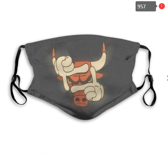 NBA Chicago Bulls Dust mask with filter